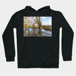 Footbridge Over The River Pang Hoodie